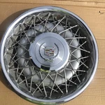 Oem 1975-1985 Cadillac Fleetwood Brougham 15" Wire Spoke Hubcap Wheel Cover #0B. Fixed Price $45.75.