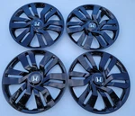 Honda 15" Gloss Black Replacement Hubcaps Wheelcovers Fits 2009-2019 (4) New. Fixed Price $129.99.