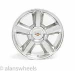 New Chevy Silverado Tahoe Suburban Avalanche Ltz 20" Polished Wheels Rims 5308PA. Fixed Price $1495.00.