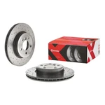 Brembo 09.9581.1X Front Xtra Cross Drilled Uv Coated Rotor For 2004-2010 Bmw X3. Fixed Price $221.78.