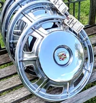*set 4* 1967-78 Cadillac Eldorado Wheel Covers Hubcaps Rare! Sharp & Shiny*. Fixed Price $999.95.