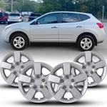 Set Of 4 Silver Wheel Covers Hup Caps For 08-15 Nissan Rogue R16/16" Tire. Fixed Price $53.99.