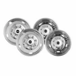 Pacific Dual 45-1960 Wheel Simulator Stainless Steel Front And Rear 19.5" Lug. Fixed Price $477.45.