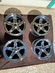 Real Oem Chrome Ford Lightning Rims 2ND Generation 1999 2000 2001 2002 2003 2004. Fixed Price $2400.00.