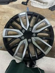 Hubcap KT-1068 16" Black Silver Wheel Cover Plastic. Fixed Price $15.99.