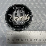 Curva Concepts 210K62-A Wheel Center Rim Hub Lug Cap Cover Black AM1302. Fixed Price $29.99.