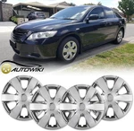 4PCS 16" Chrome Finish Hubcaps For 2007-2011 Toyota Camry/camry Hybrid Snap-on. Fixed Price $49.99.
