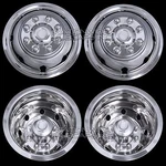 Chevy Gmc 3500 16" Steel Wheel Simulators Dually 8 Lug Rim Liners Covers. Fixed Price $219.99.