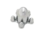 1- Chrome Spider Bullet Center Wheel Hub Cap 5 Lug On 4 1/2 Ford Bolt Pattern. Fixed Price $51.95.
