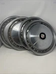 Set Of 4 Vintage Oem 1977 Cadillac Deville 15" Hubcaps Wheel Covers. Fixed Price $99.99.