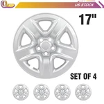 4X 17" Full Wheel Hub Caps Silver For Toyota RAV4 2.4L 2.5L 3.5L R17 Tires Rim. Fixed Price $64.59.