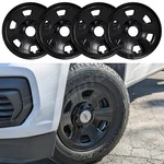 Black Push On Skin Covers 4PC Set For 2021-2022 Chevy Colorado Wt 17" Wheels. Fixed Price $99.99.