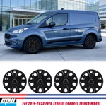 2014-2023 Ford Transit Connect 16" Hubcap Black Lacquer 4PCS Wheel Covers. Fixed Price $60.99.