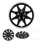 Cobra-tek CBK-HP099-16-KC Hubcap Wheel Cover 4-PACK Black/silver 16". Fixed Price $87.67.