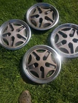 Set Of 4 Oem 1981-83 Amc Spirit Concord Mag Hubcaps Wheel Covers. Fixed Price $125.00.