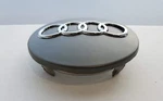 Set Of Gray Audi Wheel Center Cap Chrome Logo 60 Mm - A3,A4,A6,A8,TT,Q7. Fixed Price $26.86.