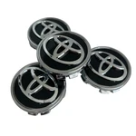 4X Black Wheel Center Caps 62MM Silver Logo For Toyota Camry Avalon RAV4 Prius. Fixed Price $27.93.