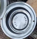 *one* Vintage 1958 Pontiac Bonneville Star Chief 14" Hubcap Wheel Cover Used. Fixed Price $29.00.