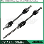 2X Cv Joint Axle Shaft For Nissan Rogue Fwd Front-wheel Drive 2.5L 2014-20. Fixed Price $281.99.