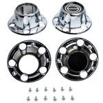 4 Pcs Chrome Wheel Hub Cap Center Cover Fit Ford Bronco 1980-1996. Fixed Price $71.00.