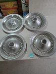 1977 1978 1979 Ford Thunderbird Set Of 4 Wheel Cover Hubcaps Oem. Fixed Price $64.99.