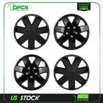 4 Set Inch Wheel Hub Caps Black Snap On For R16 Tire & Rim Covers Kit. Fixed Price $40.77.