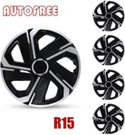 Set Of 4 - 15 Wheel Rim Cover Universal Snap Installation. Fixed Price $55.99.