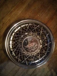 Oem Vintage 1978-79 Oldsmobile Delta 88 15" Wire Spoke Hubcap Wheel Cover. Fixed Price $30.00.
