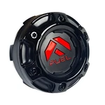 Fuel Wheels Gloss Black / Red Logo Center # 1004-68GBQ (4 Caps) 5 Lug. Fixed Price $144.00.