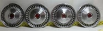 Used Oem Set 14" Pmd Hub Caps Wheel Covers 9890698 1972 Pontiac Tempest (4056). Fixed Price $149.95.