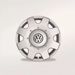 Genuine Volkswagen Hub Cap Set (4PCS) Brilliant Silver 1T0-071-456-A. Fixed Price $154.77.