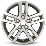 New Wheel For 2005-2014 Volkswagen Jetta 16 Inch Gray Alloy Rim. Fixed Price $173.13.