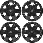 2005-2008 Toyota Corolla Le 15" Gloss Black Hubcaps Wheel Covers 422-15BLK -logo. Fixed Price $120.00.