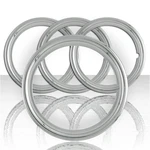Set Of 13" Chrome Wheel Trim Rings Beauty Bands 3/4" Fit Steel Rims. Fixed Price $45.99.