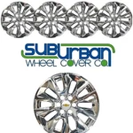 2021-2024 Chevrolet Suburban / Tahoe # IMP-454X 20" Chrome Wheel Skins Set. Fixed Price $149.99.