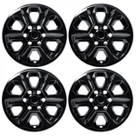 4PC 17" Gloss Black Snap-on Wheel Skins Covers For 14-24 Toyota 4RUNNER. Fixed Price $144.99.