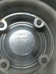 Corvette, Four 1967 Original Bolt On Knock Off Wheel Starbursts, Nos #3910732. Fixed Price $2999.99.