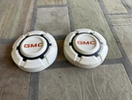 Gmc Dog Dish 1/2" Hubcaps 1969-1975 Pair (2) C10 Truck Ton 15" White Nice. Fixed Price $275.00.
