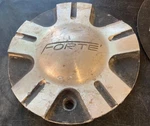 Forte Wheels Silver / Black Custom Center Cap # C-097-1 S1050-F15. Fixed Price $44.99.