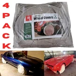 Storm Proof Wheel Covers 4 Pack Tire Protectors Sun Rain Snow Weather Guard. Fixed Price $20.04.