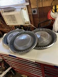 1960 Era Dodge 15 Wheel Covers, Hub Caps 3 Pcs. Used. Fixed Price $50.00.