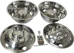 1999-2002 Ford F450 F550 19.5" 8 Lug Bolt On Dual Wheel Simulators Set Hubcaps. Fixed Price $259.99.