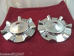 Arelli Wheels Chrome Custom Center # 10732 / 31 Set Of Two Caps. Fixed Price $89.50.