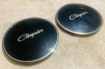 1988-1993 Chrysler New Yorker 5TH Avenue Pair Oem Wheel Center Caps Black Script. Fixed Price $38.99.