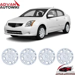 Set Of 4 16 ''wheel Rim Cover Hubcaps For 2007-2012 Nissan Sentra. Fixed Price $48.99.