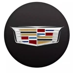 Genuine Gm Wheel Center Caps Black /chrome Crest 19329257. Fixed Price $37.63.