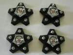 1981- 1988 New Chevrolet Monte Carlo Caps Set Of 4 Centers. Fixed Price $58.99.