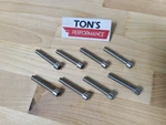 Set Of 8 Fuel Wheel Rim Lug Center Cap Replacement Screws Stainless Steel. Fixed Price $10.90.