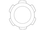 Genuine Nissan Wheel Cap 40343-7B410. Fixed Price $66.36.