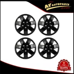 4 Pcs 16" Universal Wheel Hub Caps Black Cover Trim Kit. Fixed Price $39.69.
